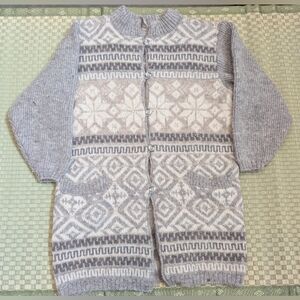 Hilda Ltd. 100% Pure Wool Cardigan Women's Size XS Made in Iceland